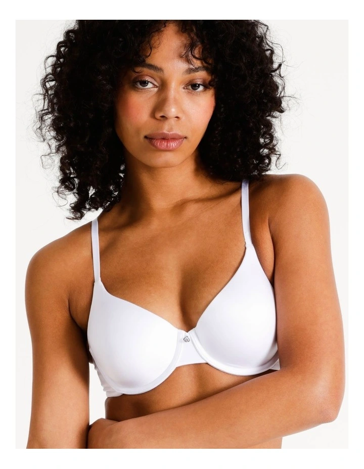 Pure Comfort Contour T-shirt Bra in White