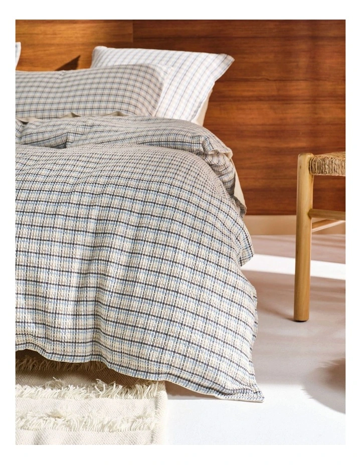 Highland Quilt Cover Set in Ink