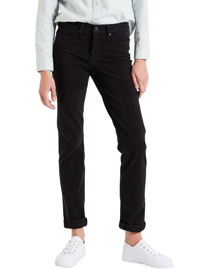 312 Shaping 30 Length New Slim Jean in Ultra Black