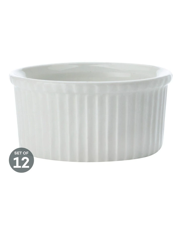 White Basics Ramekin 7.5cm Set of 12