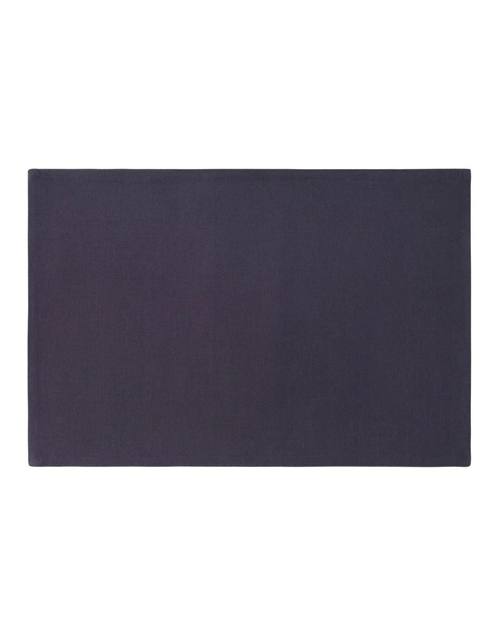 Classics Cotton Slate Placemat in Charcoal