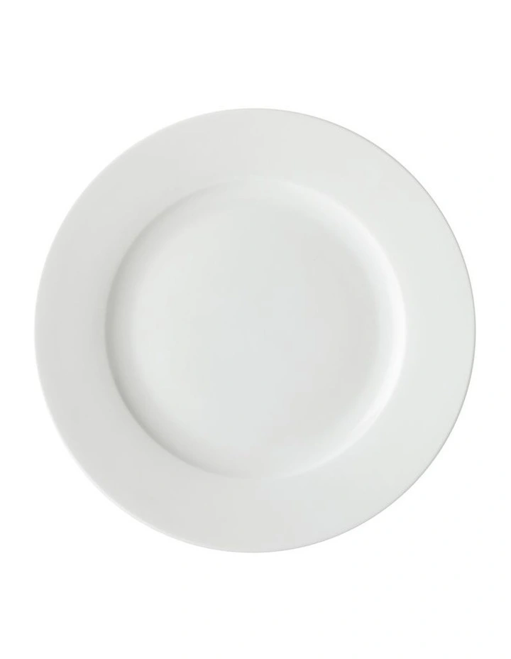Basics Cosmopolitan Rim Gift Boxed Dinner Set 16 Piece in White