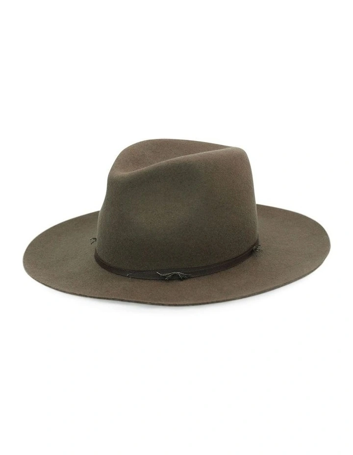 Bonanza Fedora Hat in Khaki