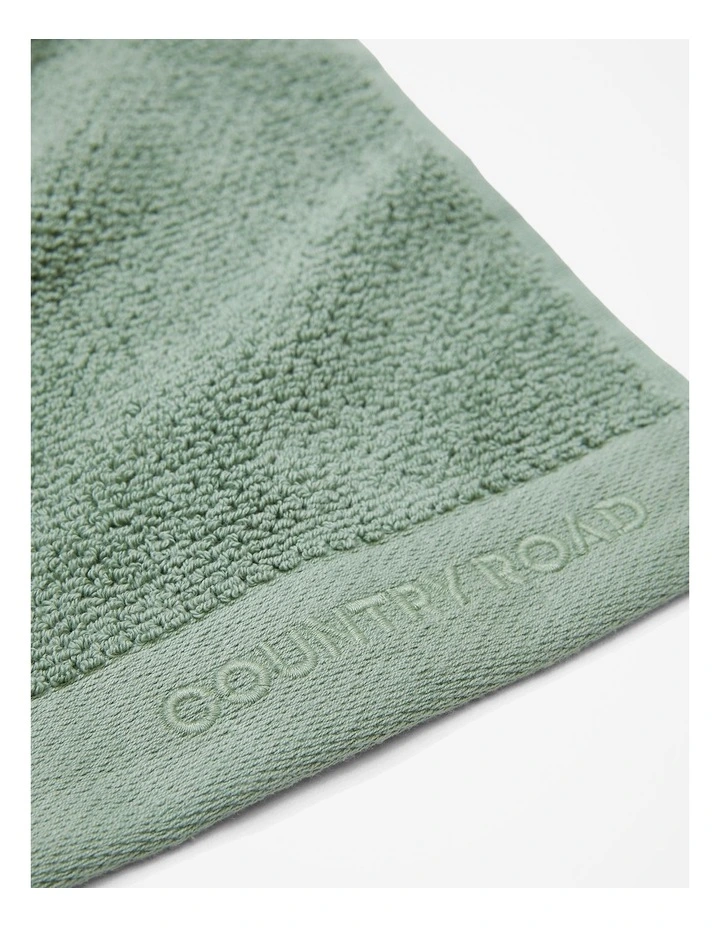 Calo Australian Cotton Bath Towel in Faded Moss