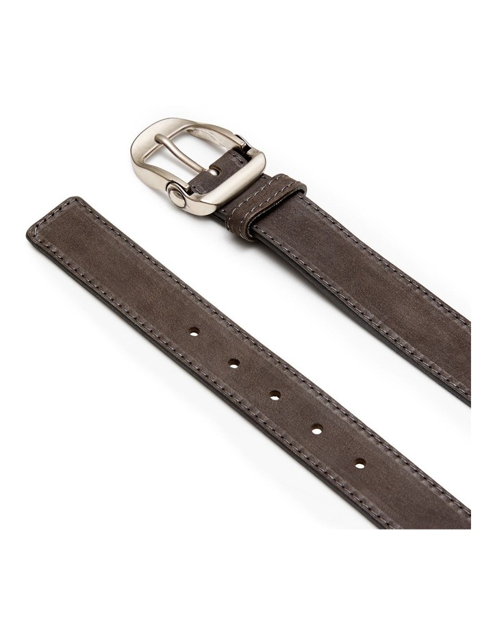 Coleman Nubuck Belt in Grey