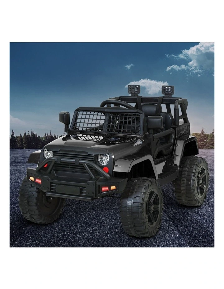 Electric Ride on Off Road jeep in Black