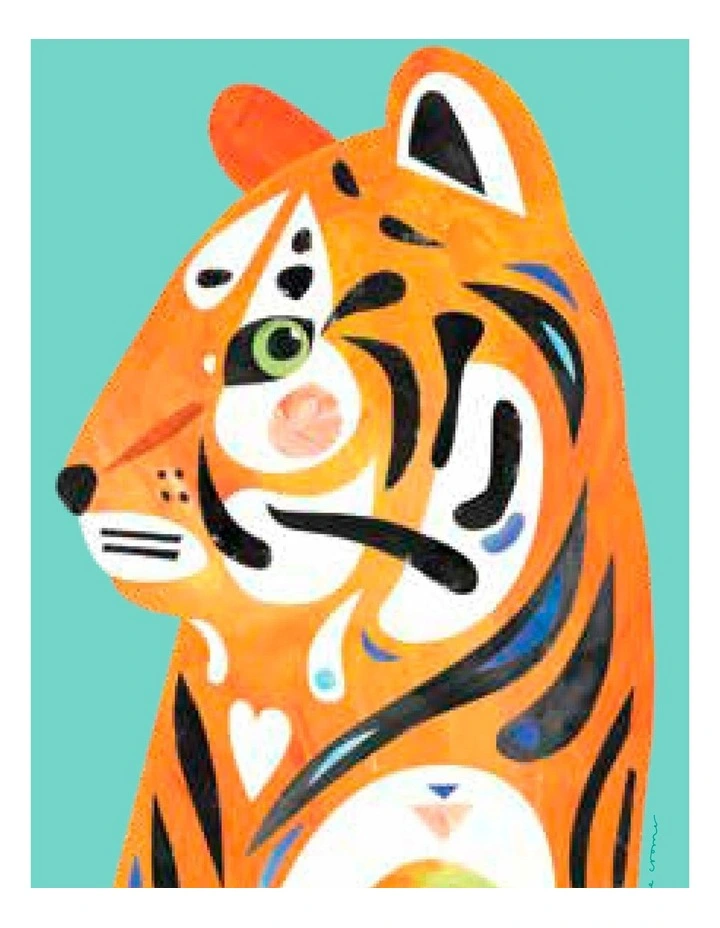 Pete Cromer Wildlife Tiger 50x70cm Tea Towel