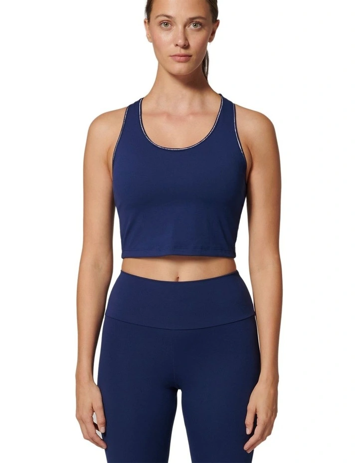 Harmony Racerback Tank Top in Blue