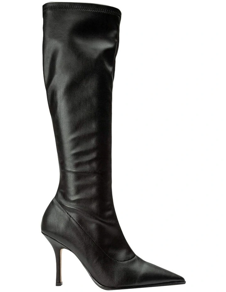Knight Black Venezia Calf Boots