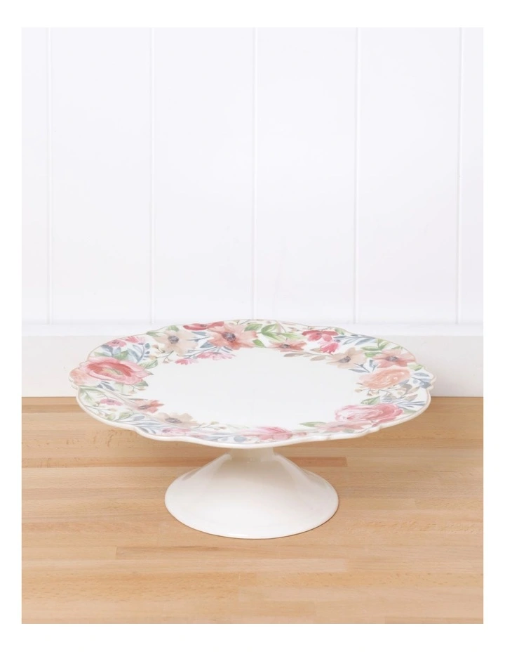Eden Footed Cake Stand in Pink