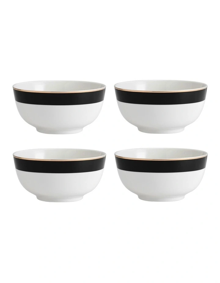 Luxe Deco Cereal Bowl Set 14cm 4-Piece in Multi