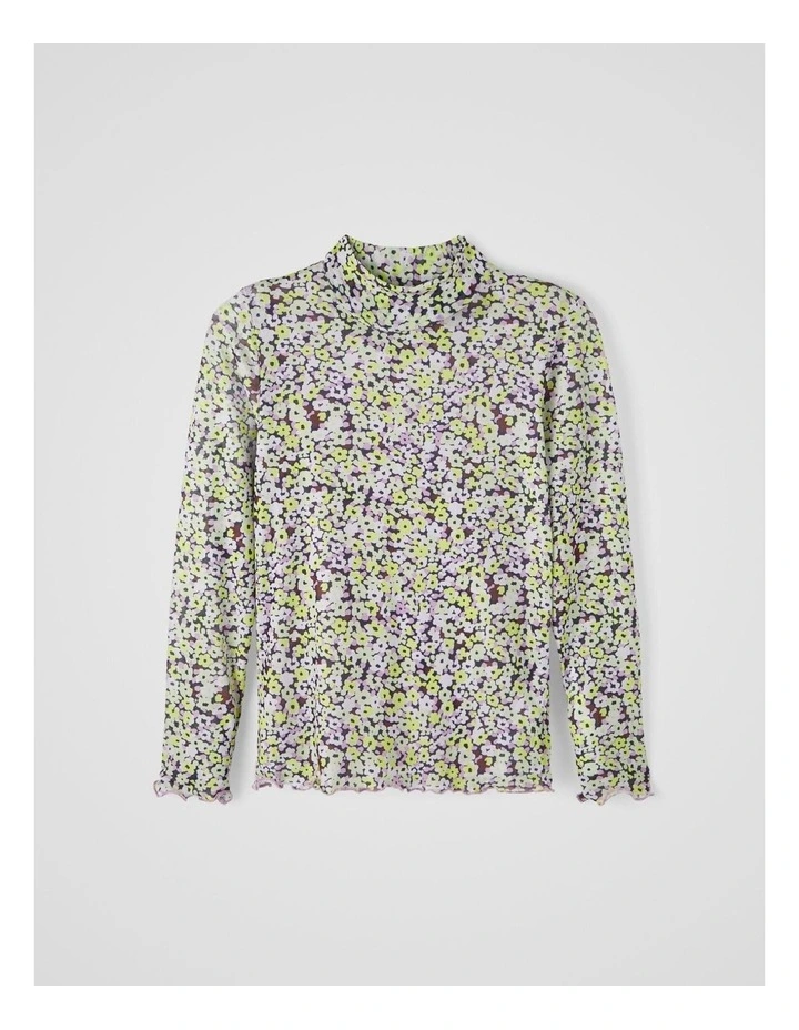 Kalandra Slim Top in Green