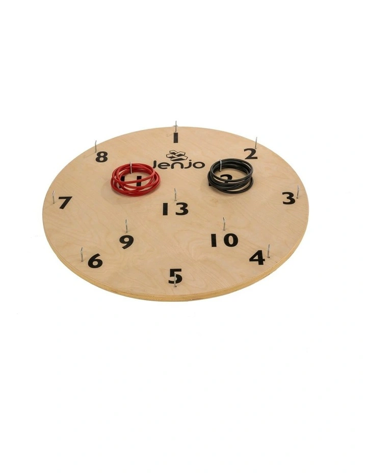Wooden Giant Hookey Ring Board Lawn Game 68cm diameter