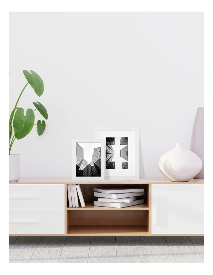 Premium Picture Photo Frame 5x7 Set of 4 in White