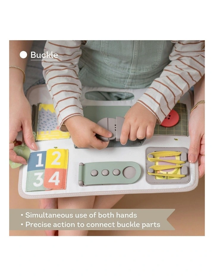 Activity Buckle Board in Multi