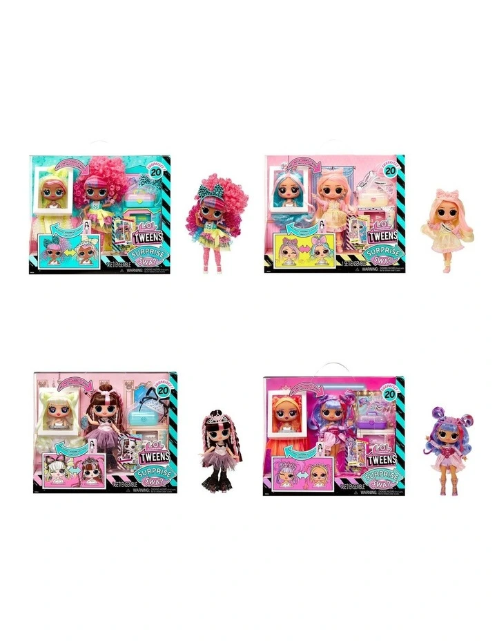 Tweens Surprise Swap Fashion Doll Assorted