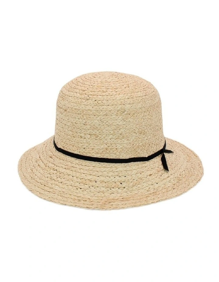 Brie Bucket Hat in Natural