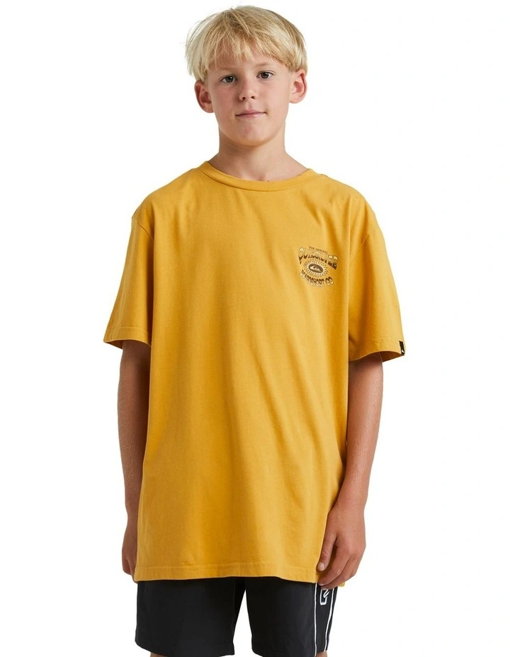 Highlite Reel Oversized T-shirt in Mustard