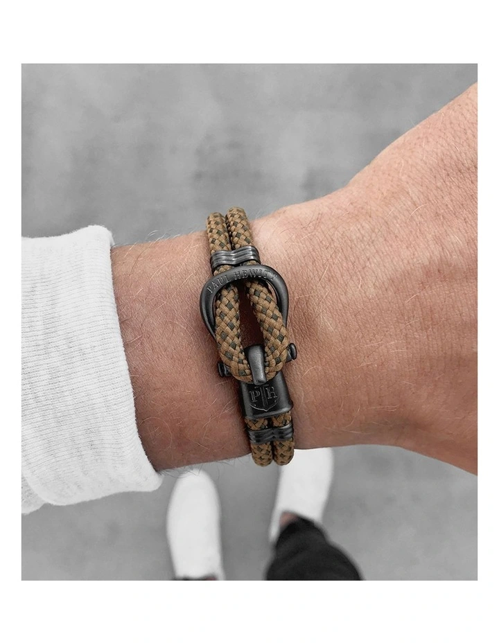 PH Phinity Brown Nylon XL Bracelet
