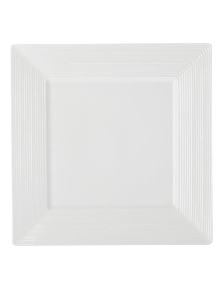 Casual White Evolve Square Entree Plate 22cm