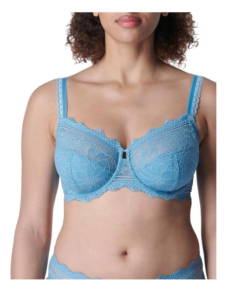 Freesia Control Full Cup Bra in Blue