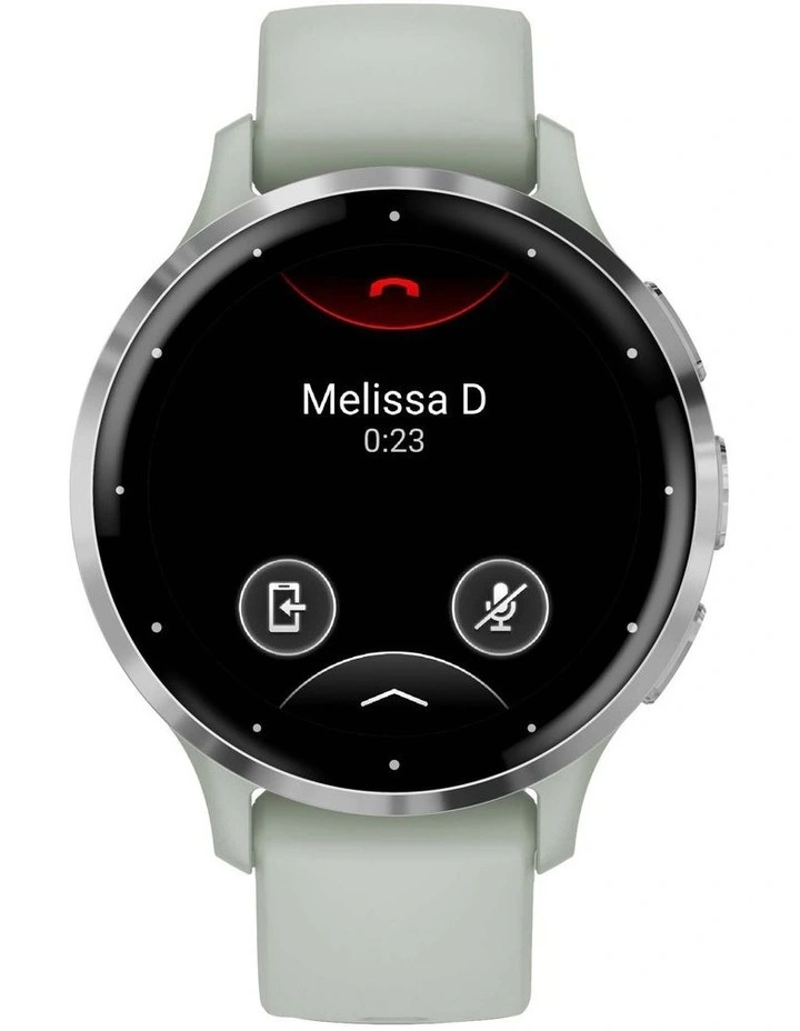 Venu 3S 010-02785-01 Smartwatch in Sage Gray/Stainless Steel