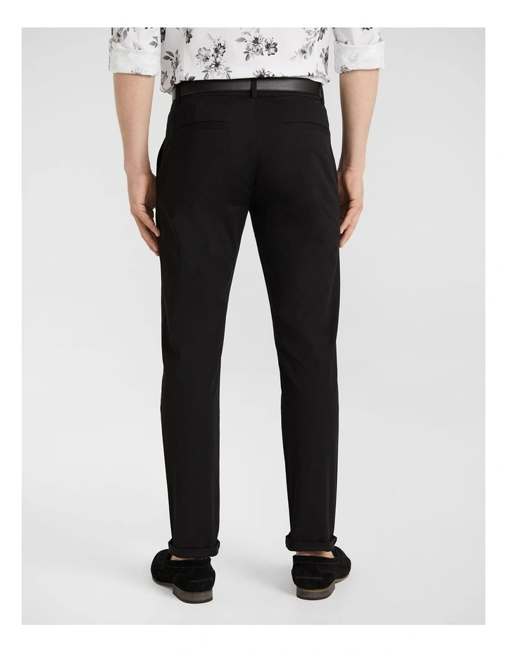 Danny Slim Chino in Black
