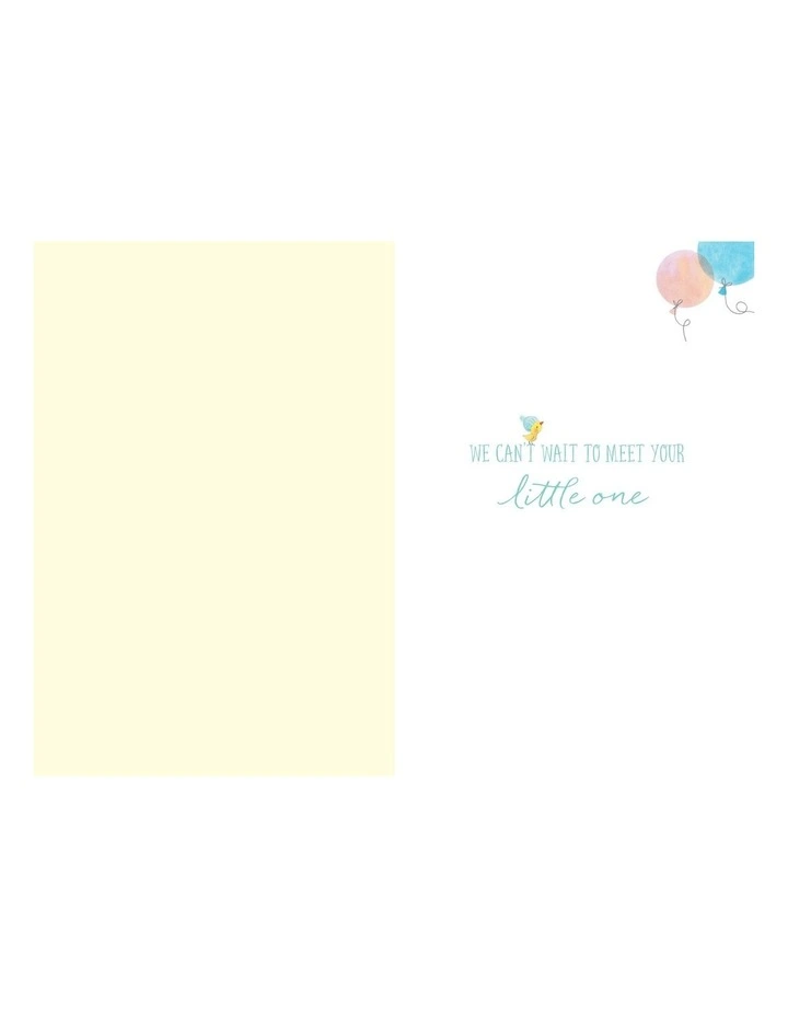 Large Card Leaving To Have A Baby