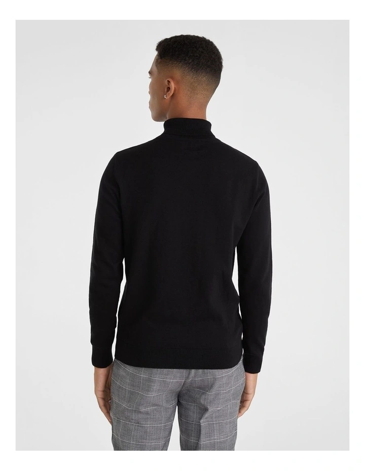 Gillespie Roll Neck in Black