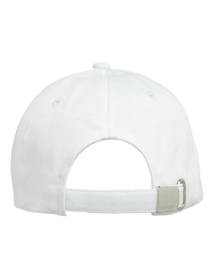 Embroidery Cap in White