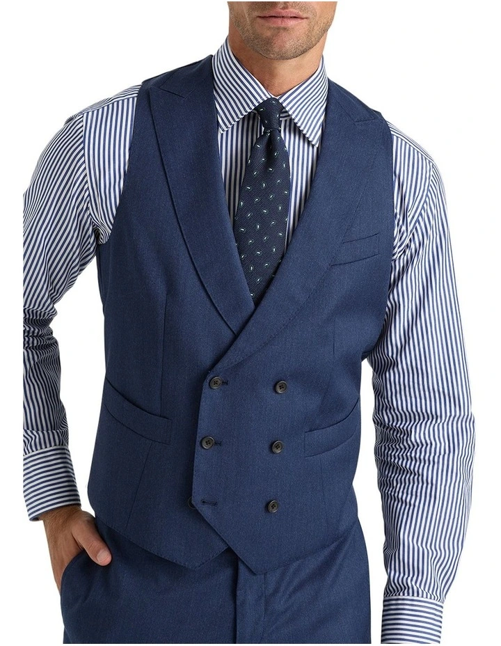 Cliff Waistcoat in Blue