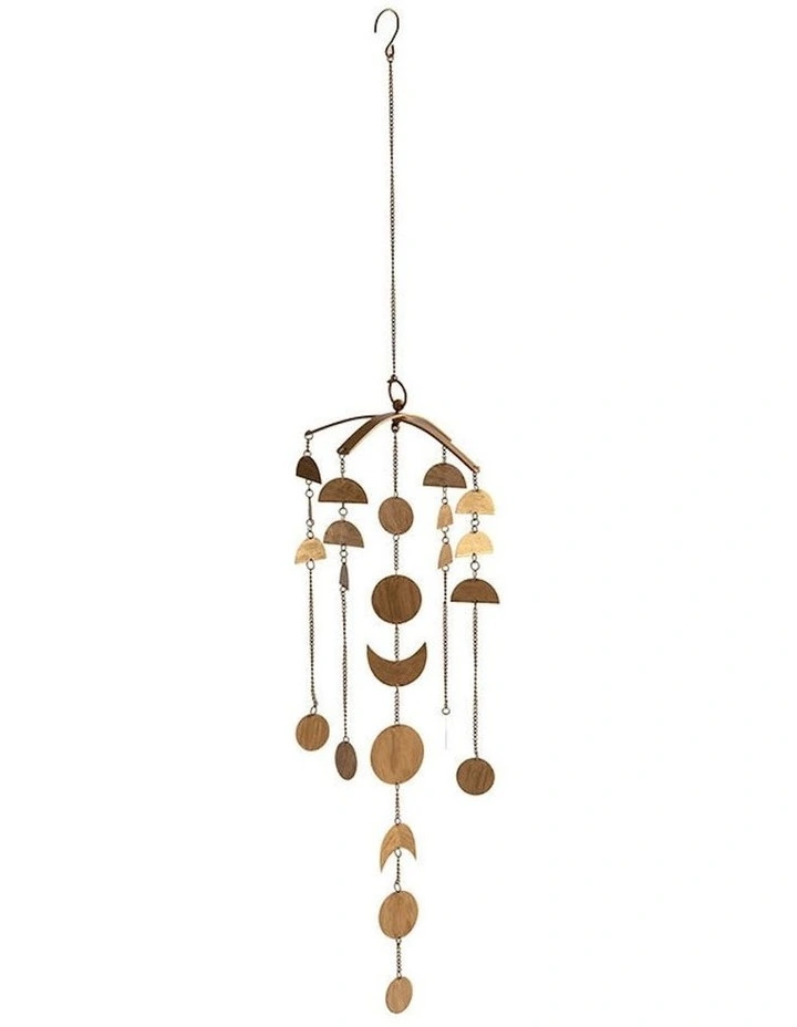 Luna Hanging Mobile in Antique Gold