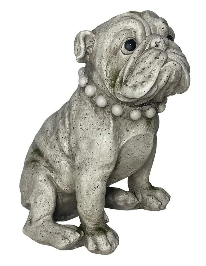 Animal Figurine Bulldog Statue