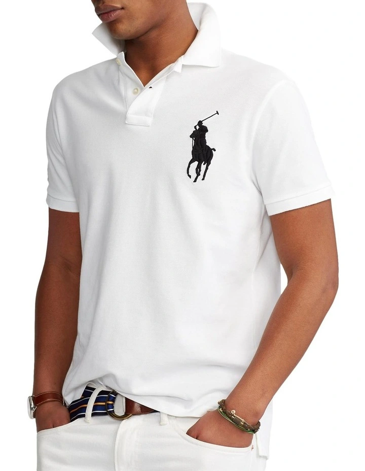Custom Slim Fit Mesh Polo