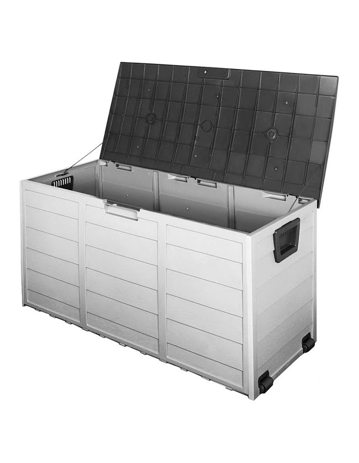 Outdoor Storage Box 290L in Black