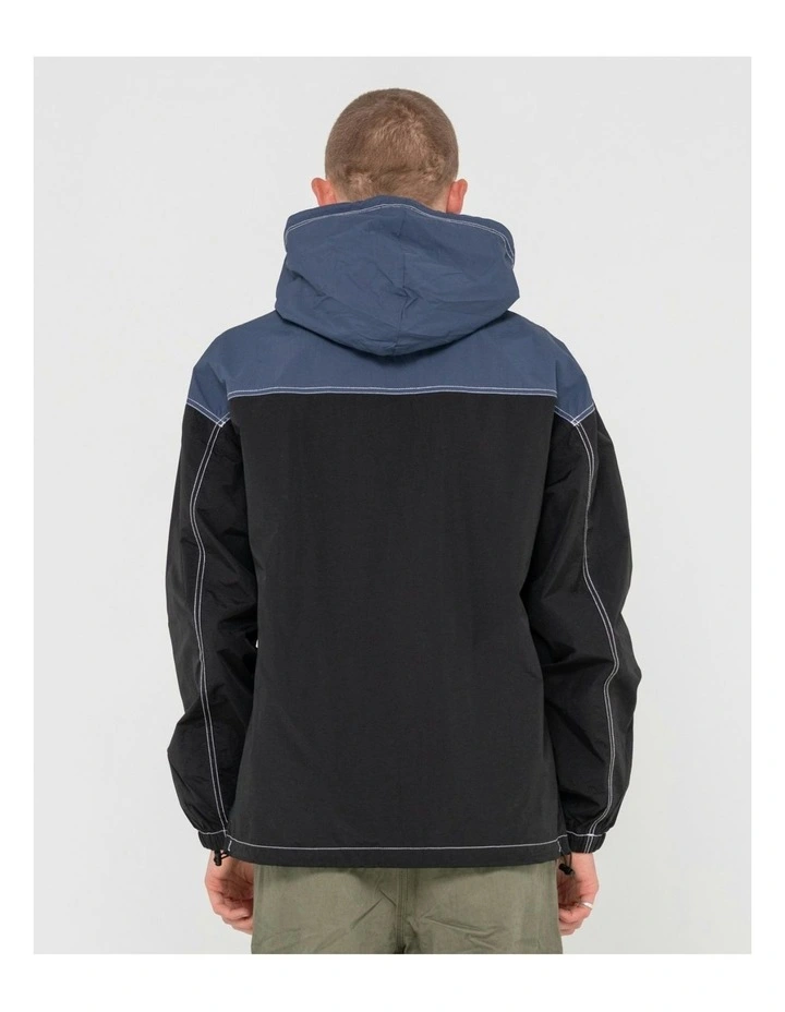 Core Division Hooded Jacket in Black