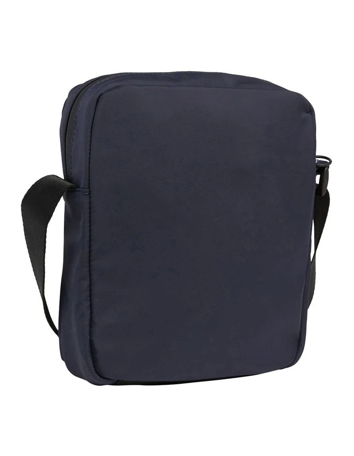 Recycled Small Reporter Bag in Blue