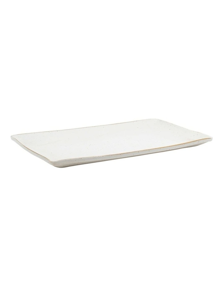 Claro Platter 35x20cm White
