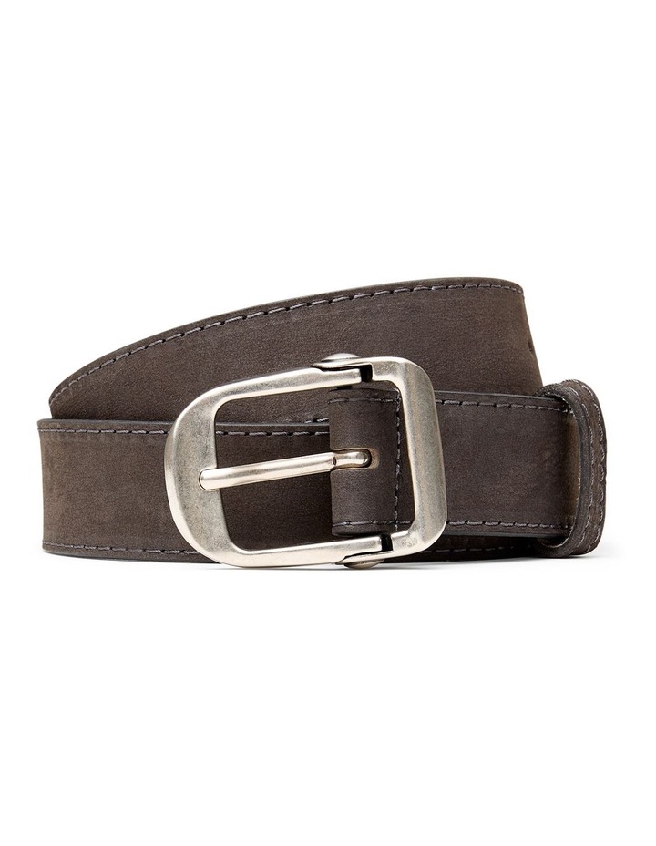 Coleman Nubuck Belt in Grey