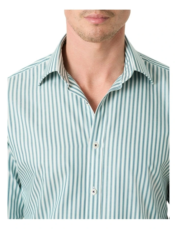 Donnolley Shirt in Green Navy