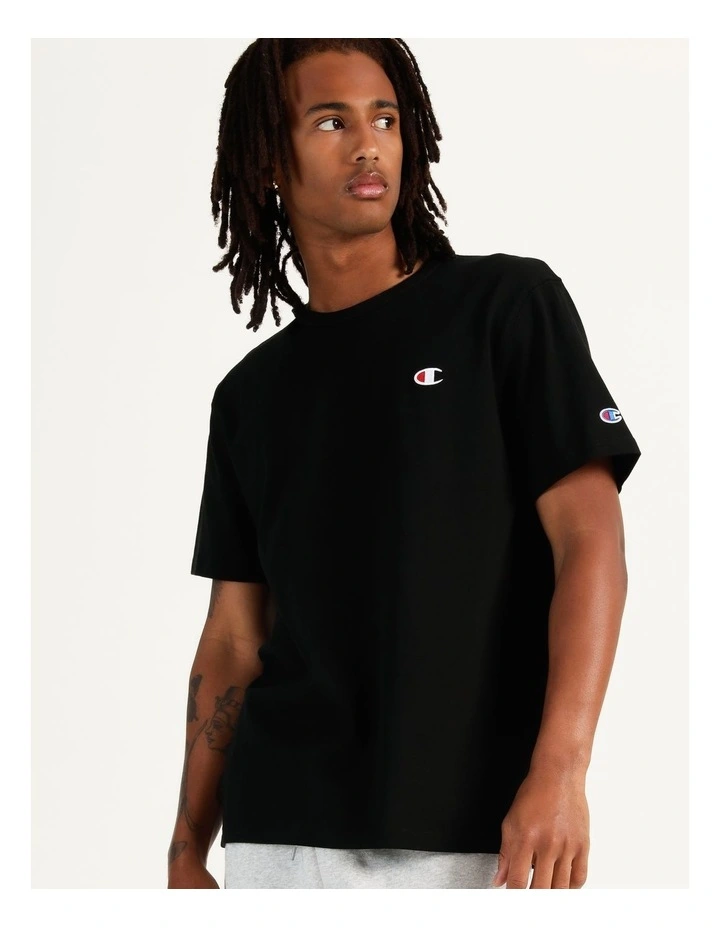 C Logo Heritage Tee Black