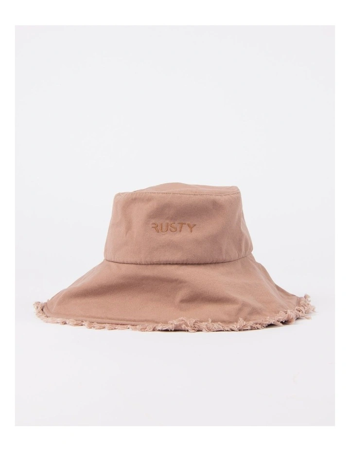 Gleam Organic Bucket Hat in Brown