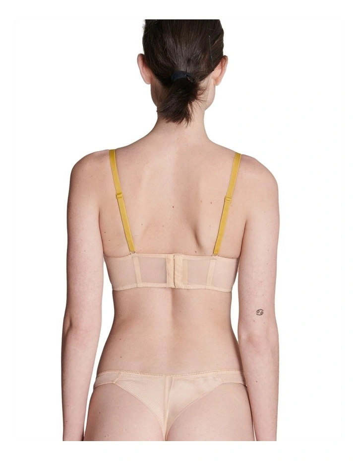 Adele Half Cup Bra in Vanilla