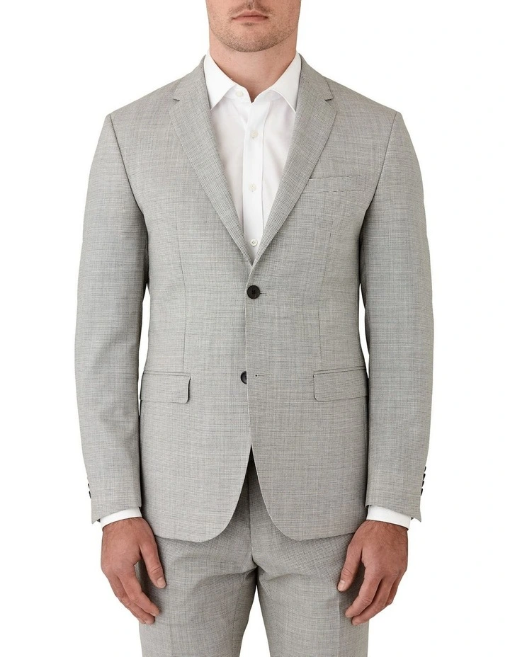 Nitro Slim Fit Jacket in Light Grey