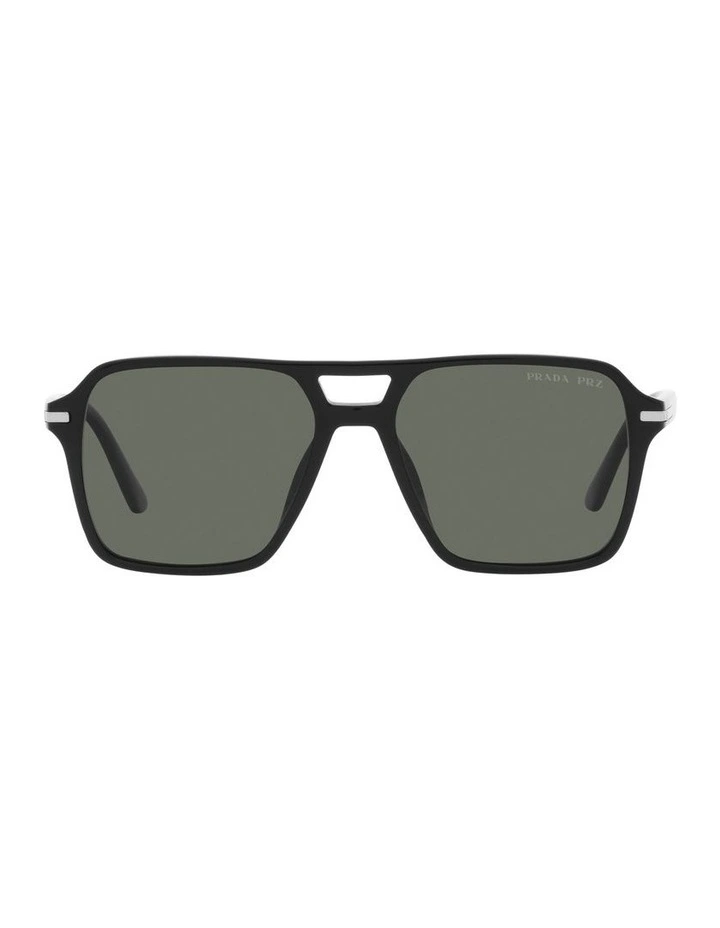 PR 20YS Black Polarised Sunglasses