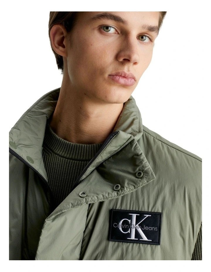 Transitional Vest in Dusty Olive