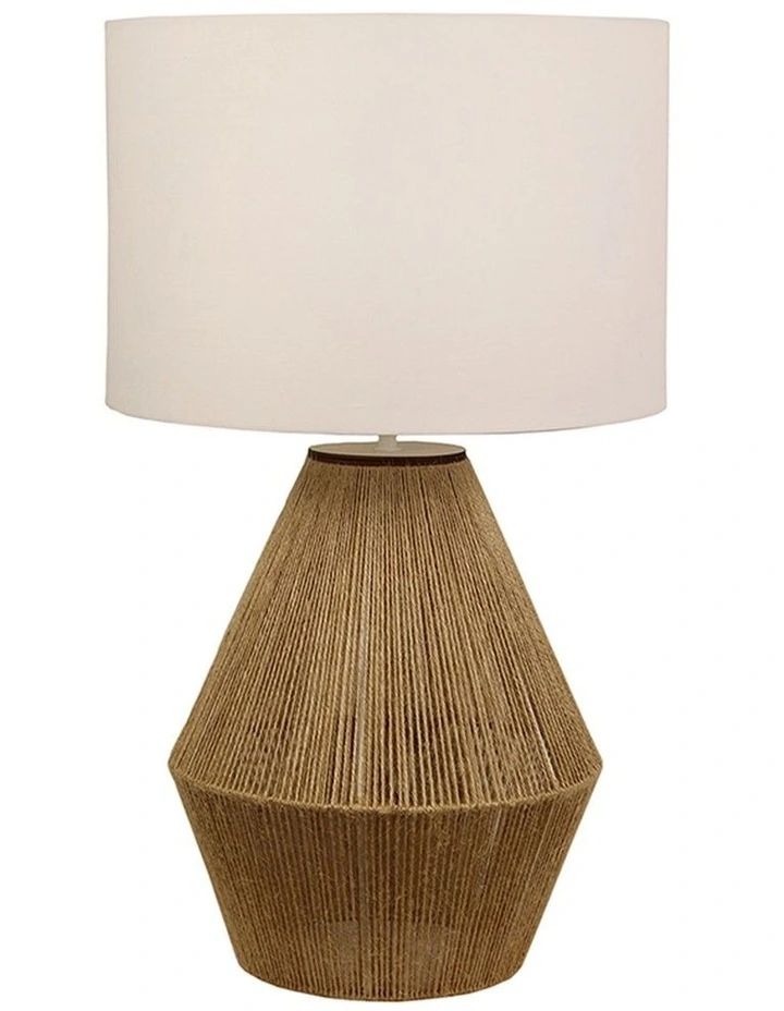 Asha Table Lamp 30x30x50cm in Natural