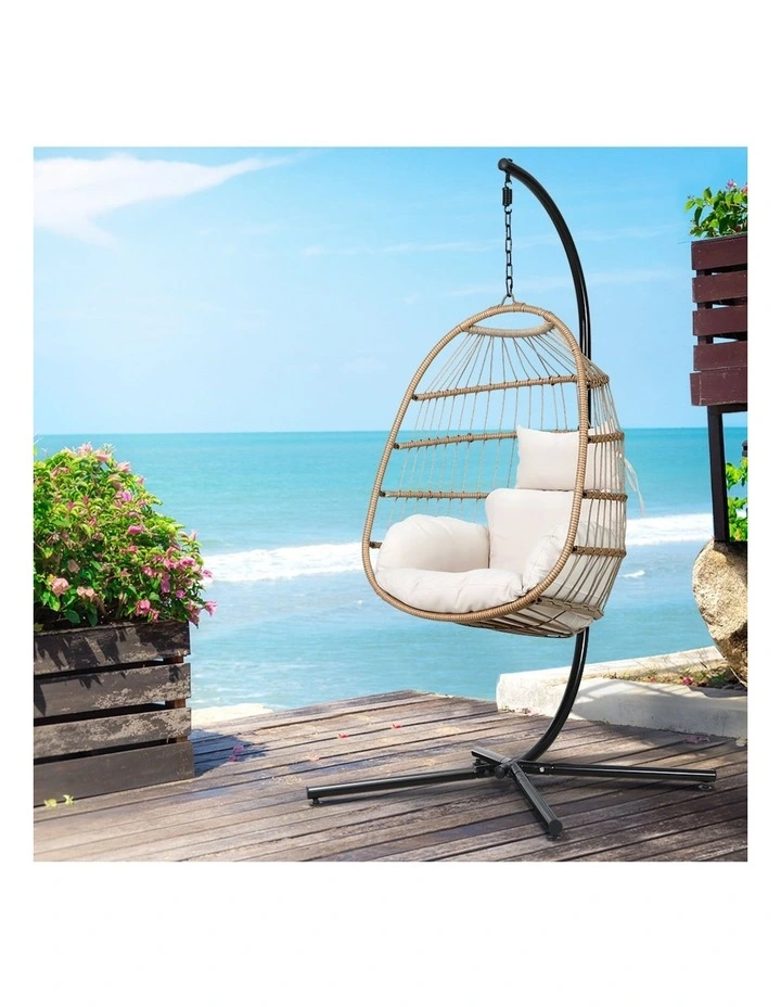 Egg Swing Chair in Yellow