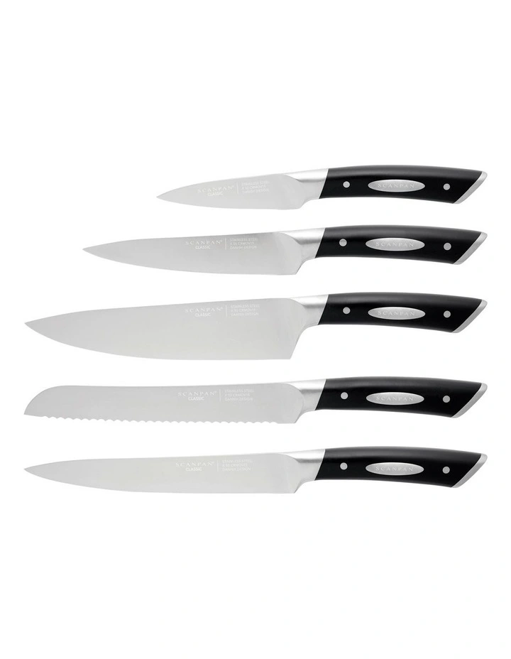 Kalo Knife Block Set 6 Piece in Oak
