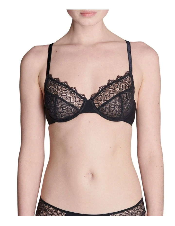 Escale Full Cup Bra in Black